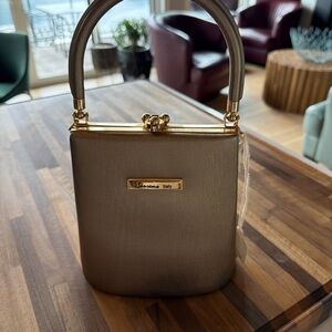 Vintage Sanremo Italy Structured Evening Bag